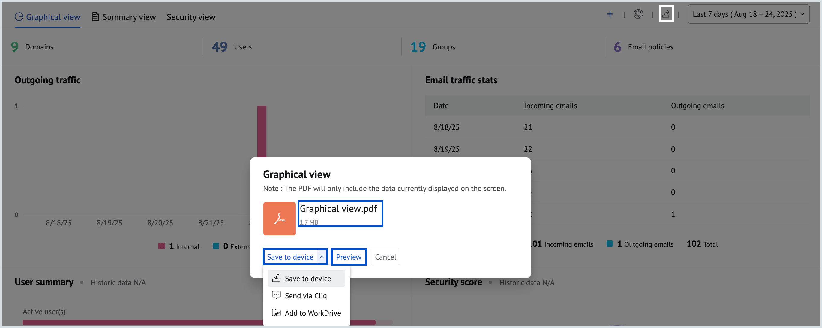 Alternative options in Share option