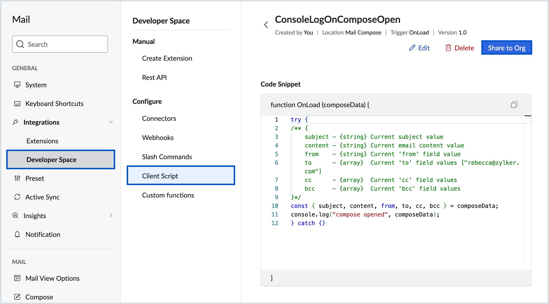 Share script Share script