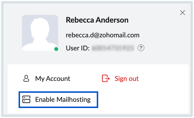 Enable Mailhosting