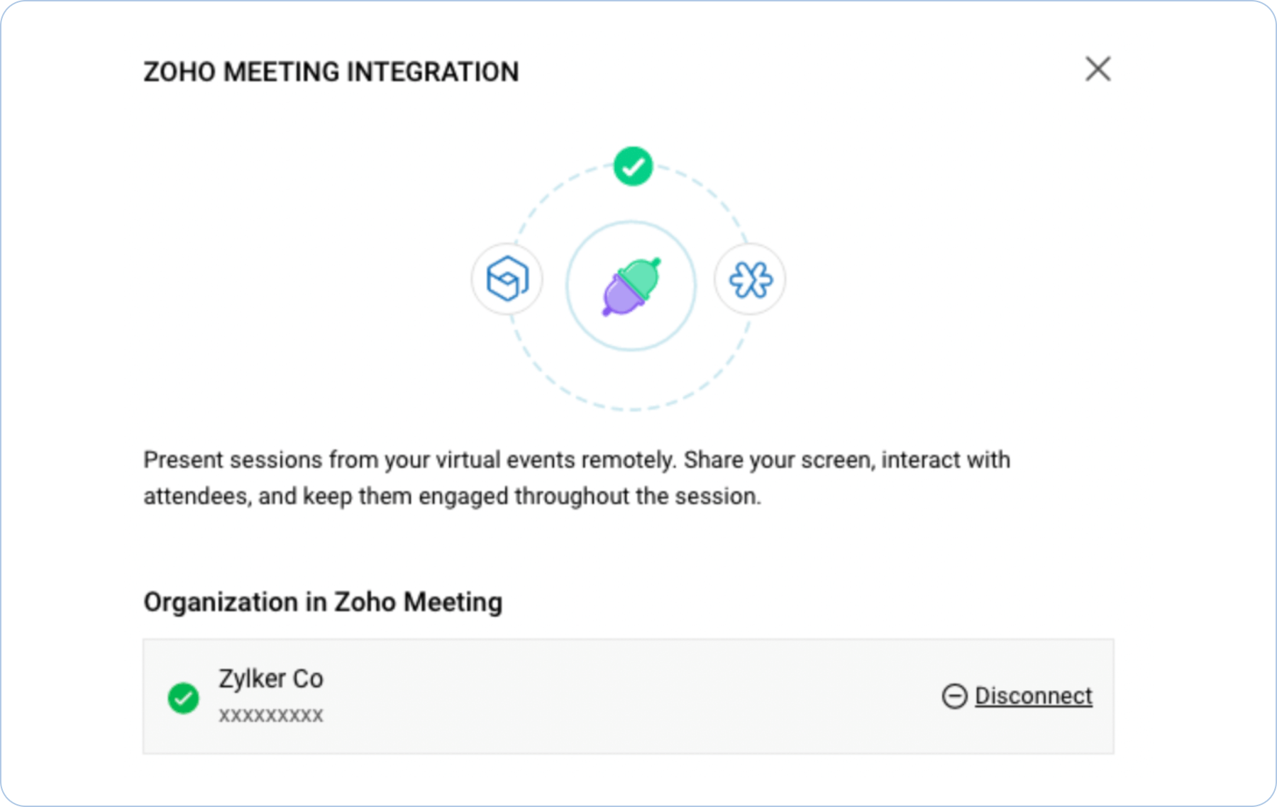 Zoho Meeting