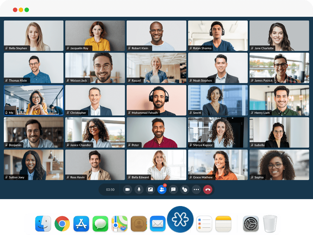 Desktop Meeting app for Marketing and sales