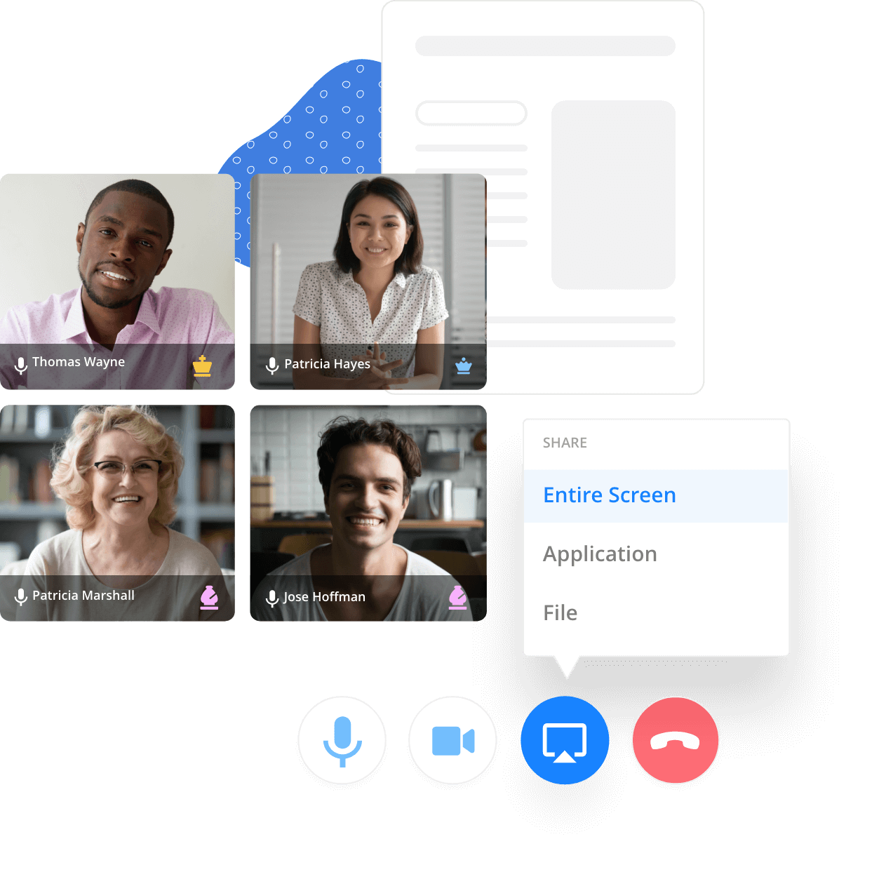 How to share screen online - Zoho Meeting