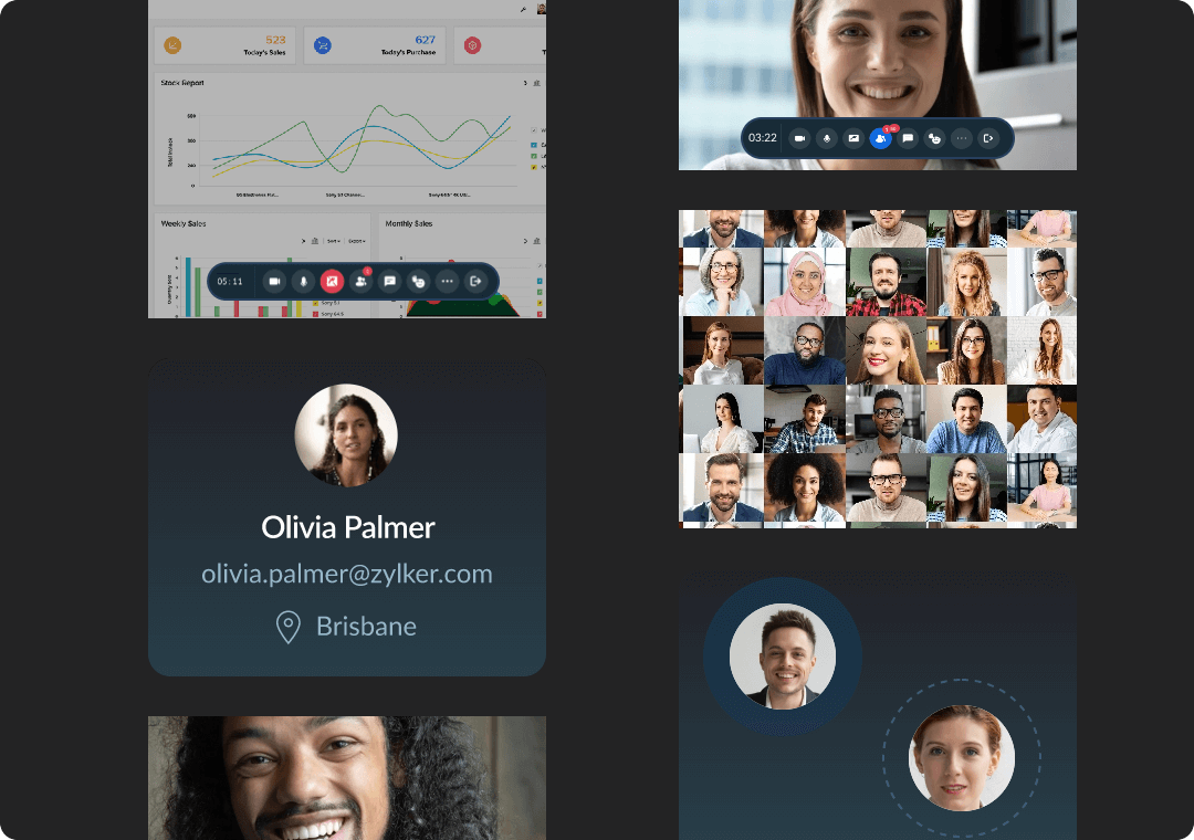 Multi-session online events