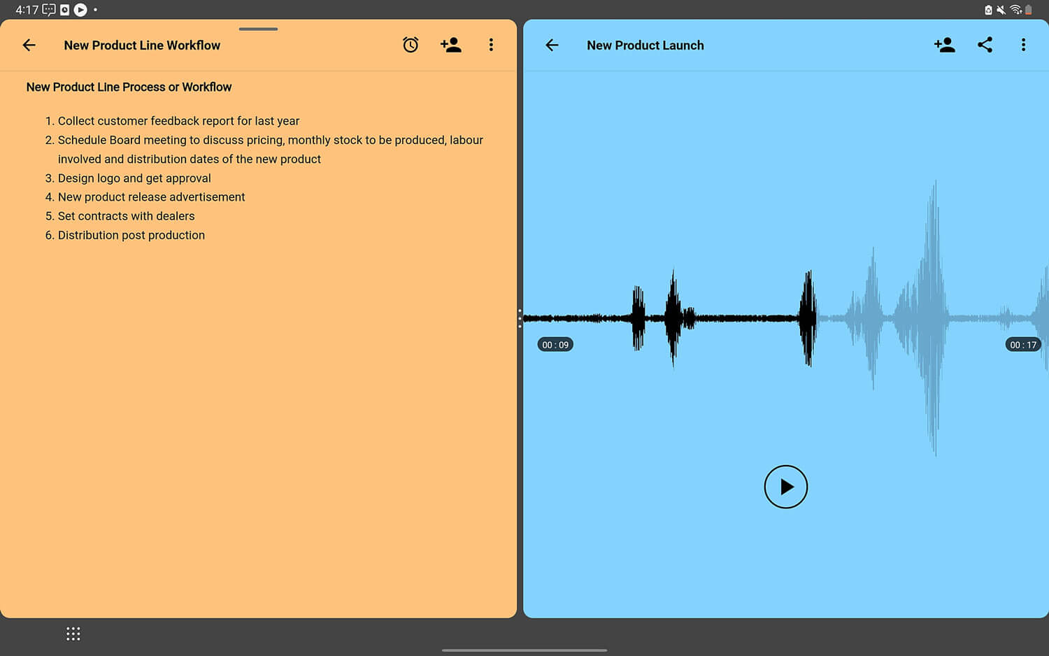 Multiple windows on a single screen
