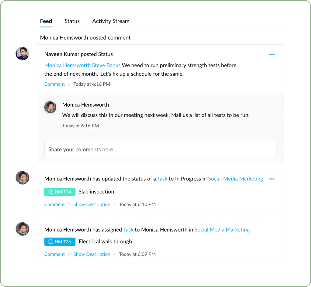 Enable internal and external collaboration