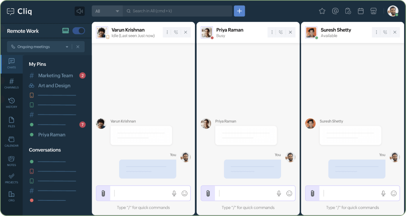 Ensure hassle-free messaging and calls