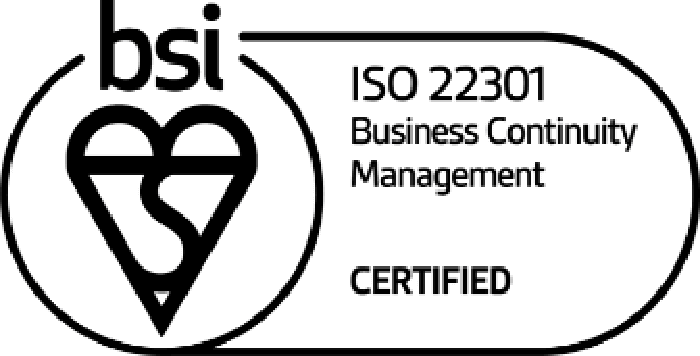ISO 22301 Certified