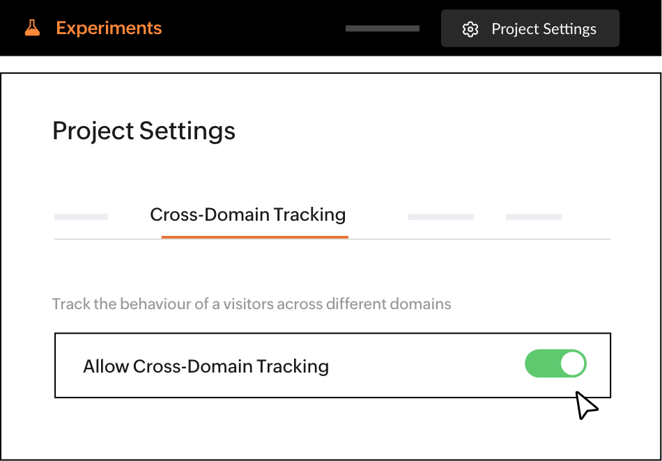 Cross domain tracking