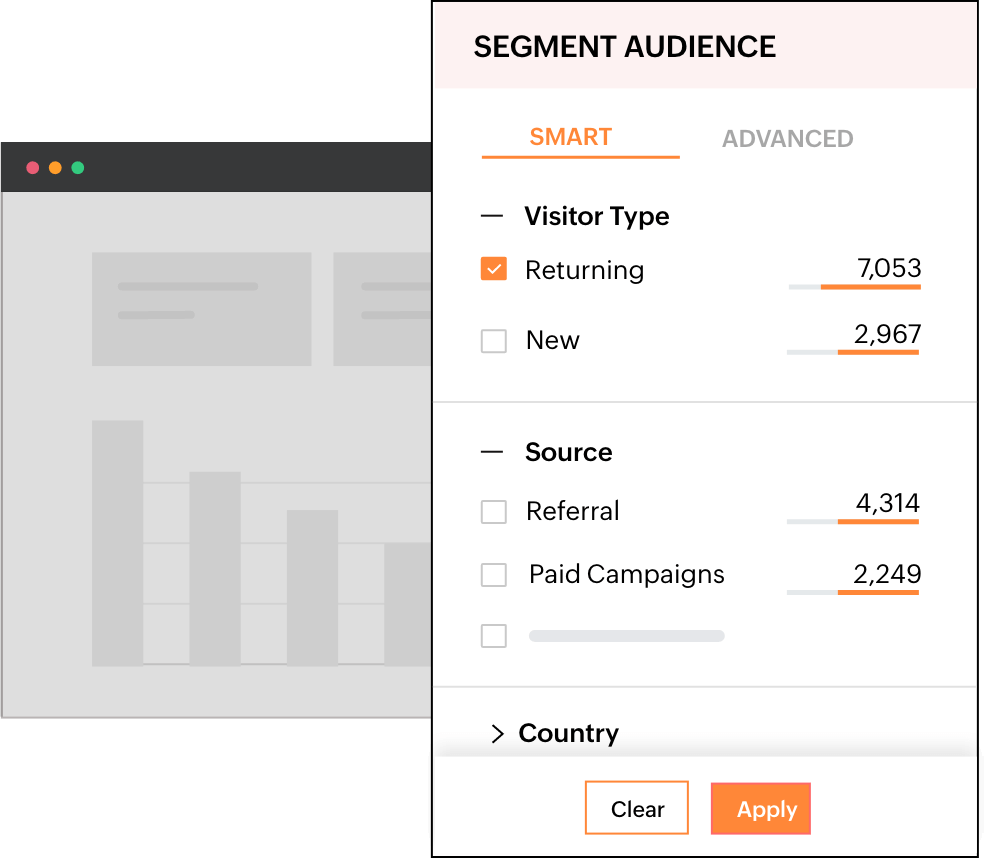 Leverage smart audience segmentation