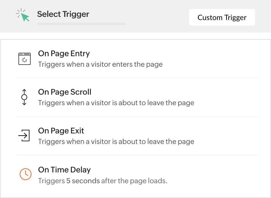 Launch trigger-based polls
