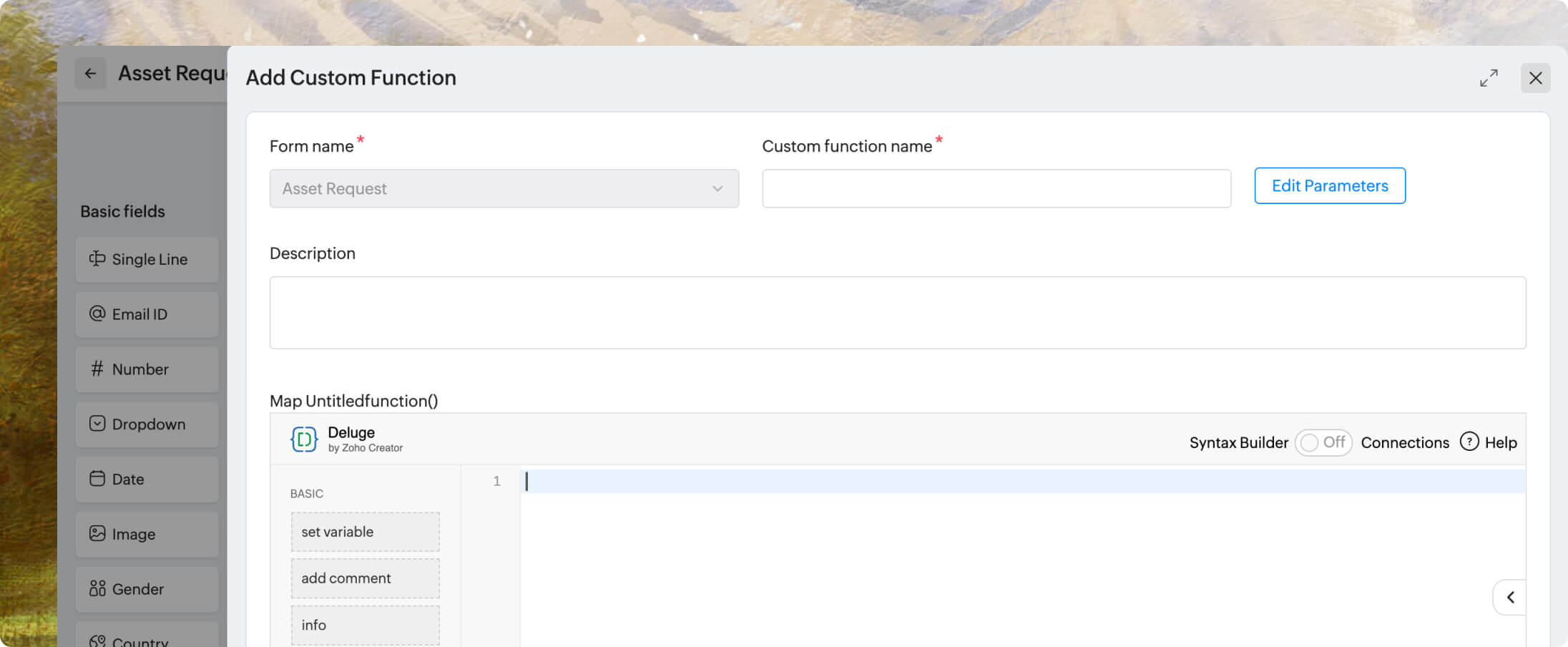 Custom validation