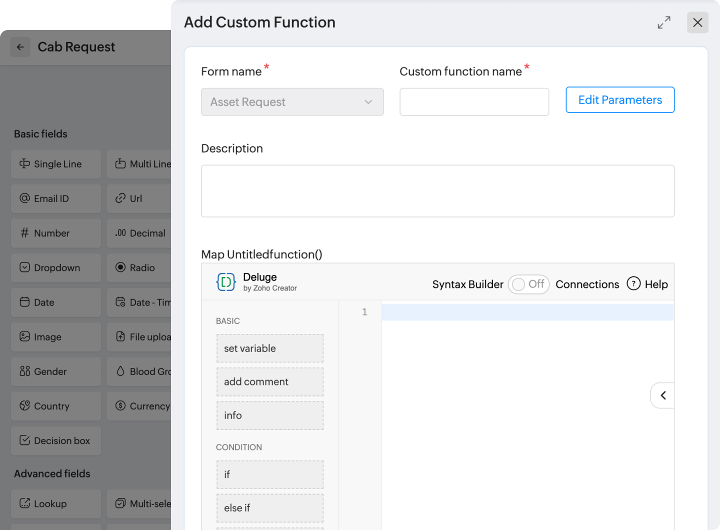 Custom functions