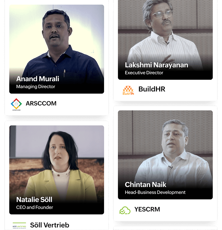 Zoho People is helping our partners