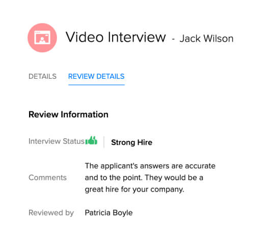 Manage resumes and conduct interviews
