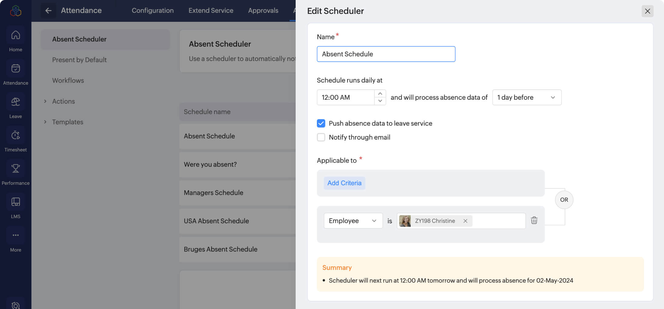 Track progress with SLAs