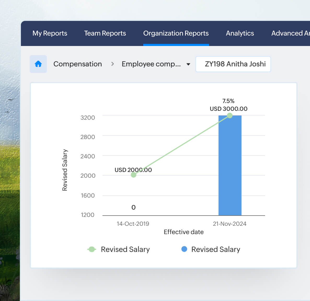 Streamline salary revisions