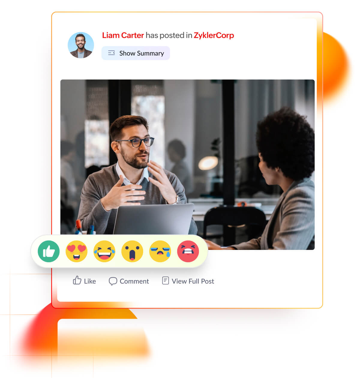 Team engagement and collaboration dashboard