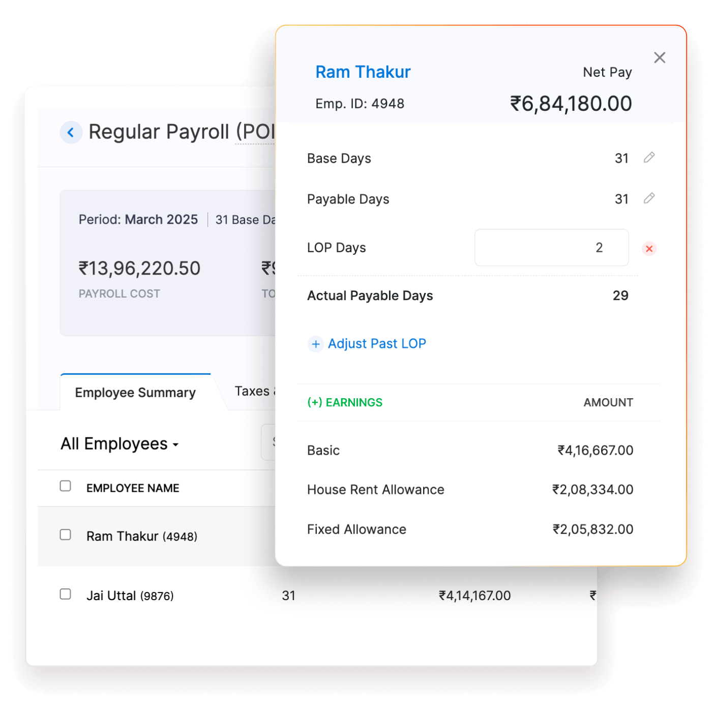 Unify HR and payroll feature