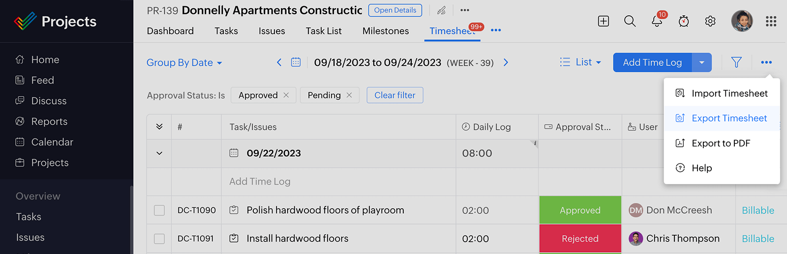 برنامج تتبع وقت الموظفين المجاني