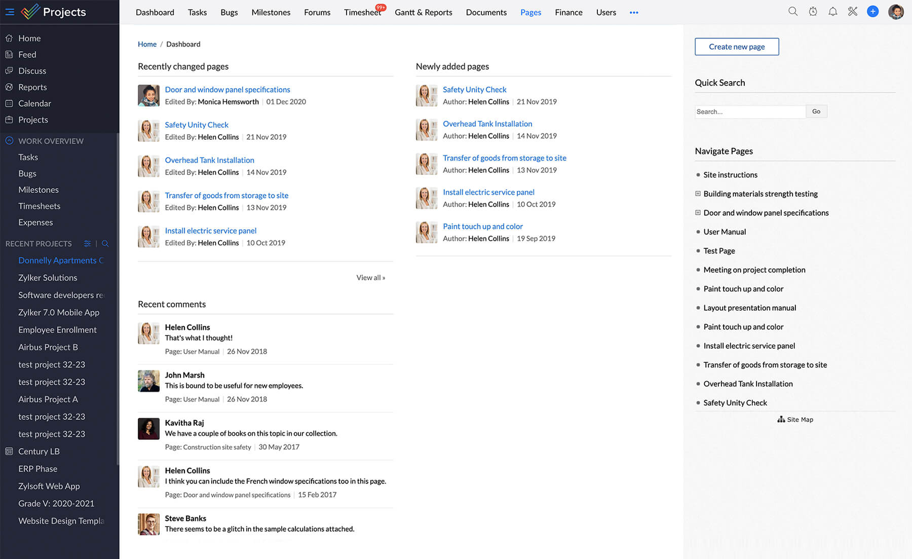Organize and manage