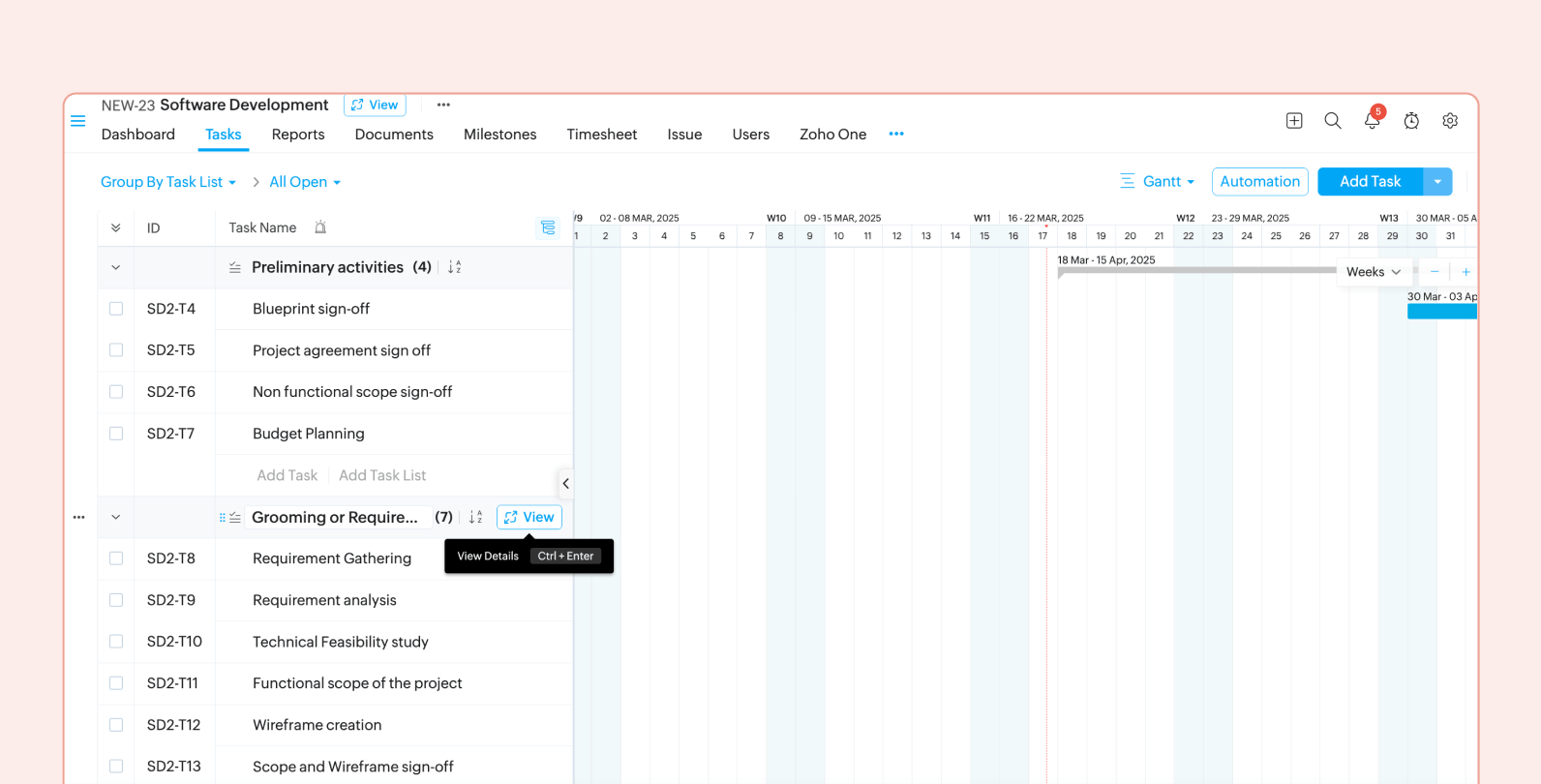 Your software development checklist template template is now ready to be used.