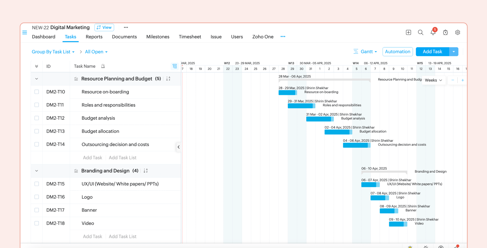 Your digital marketing checklist template template is now ready to be used.