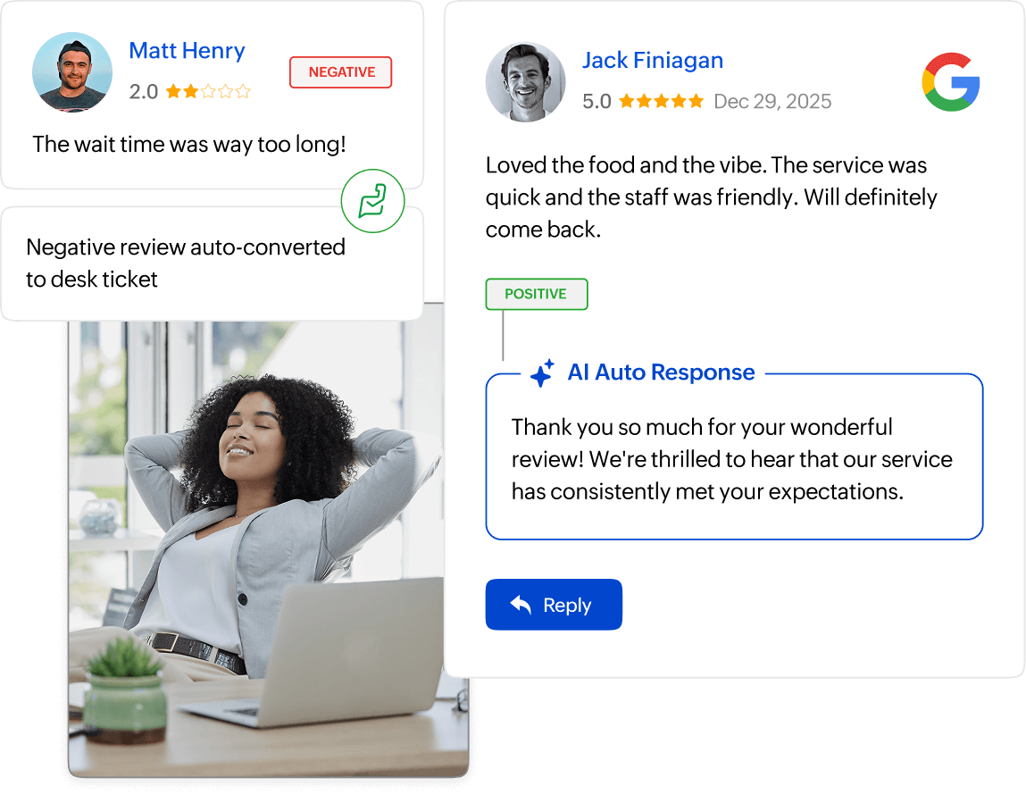 Review replies on autopilot