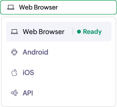 Cross-platform test case management