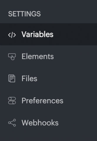 Variables to store data across test cases