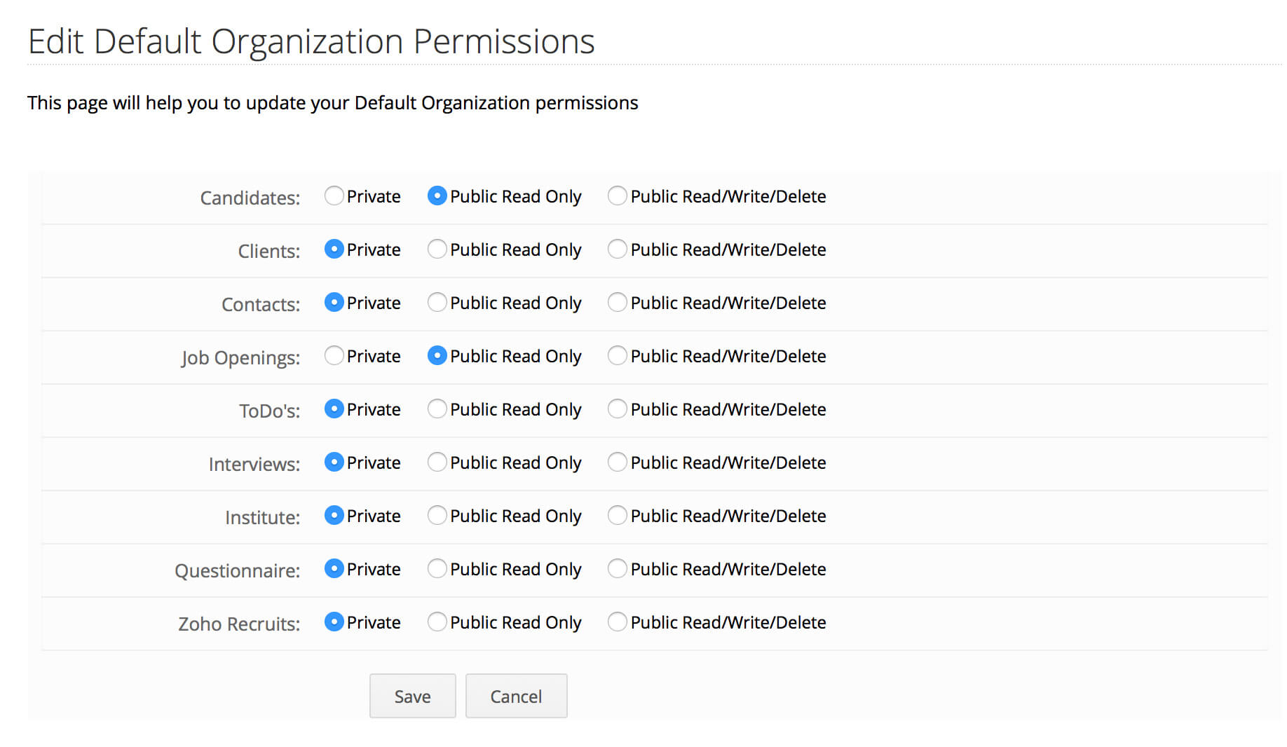Legen Sie fest und steuern sie, was Personalanwerber sehen können