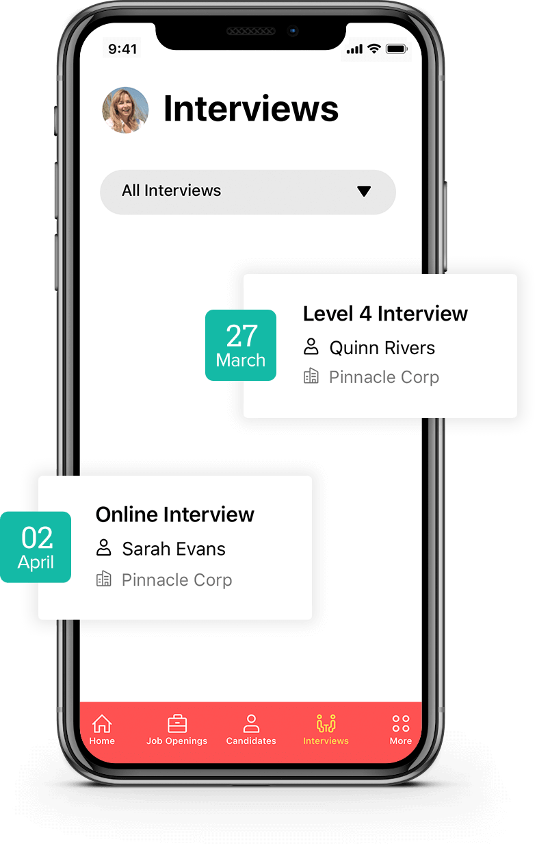 かんたんに面接を予約