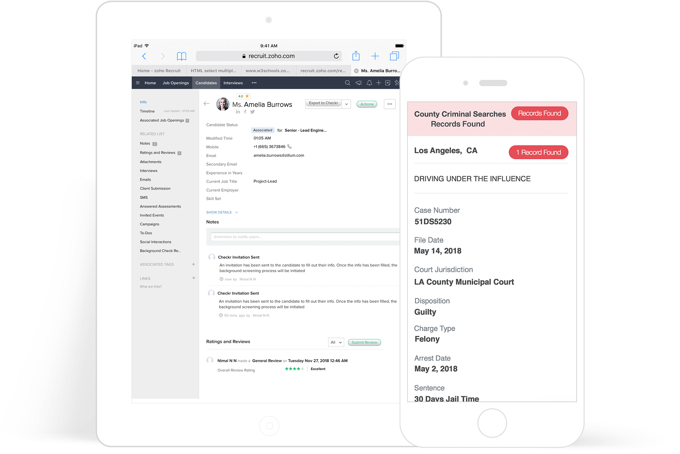 Mobile-ready interface