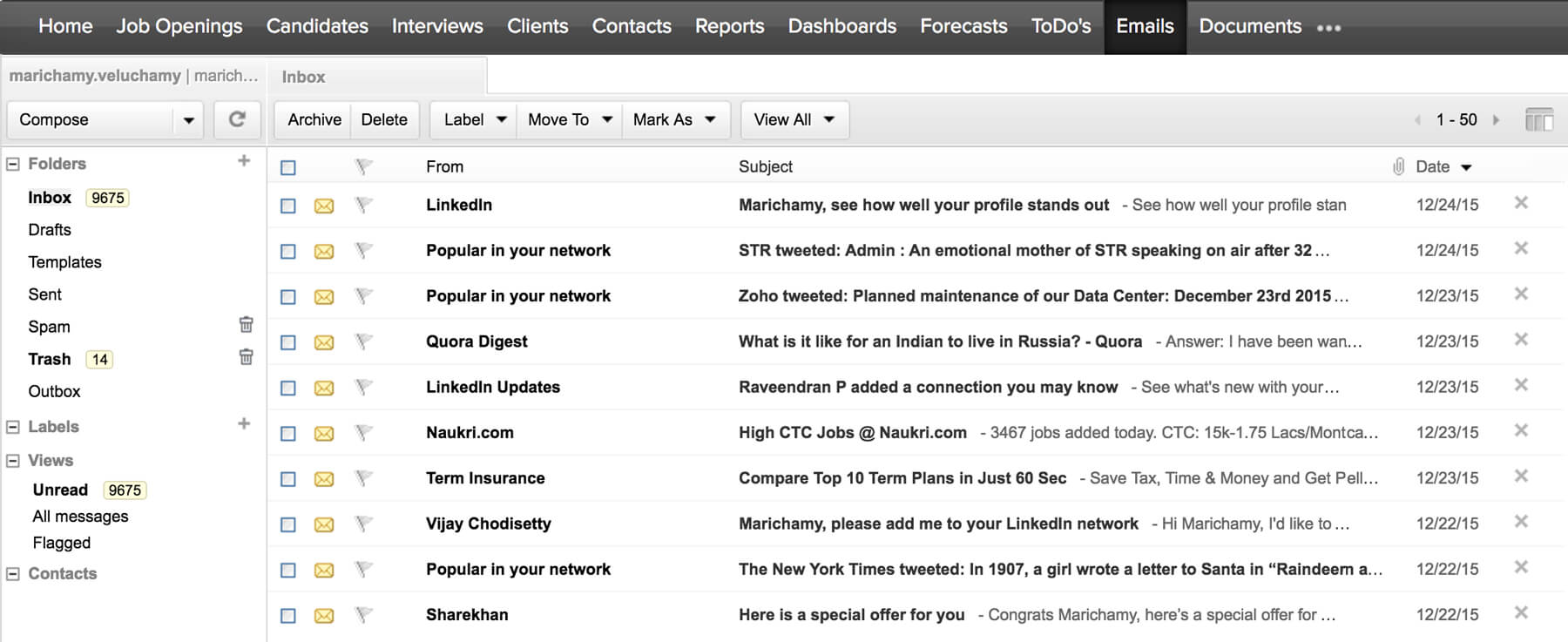 No more multiple email tabs