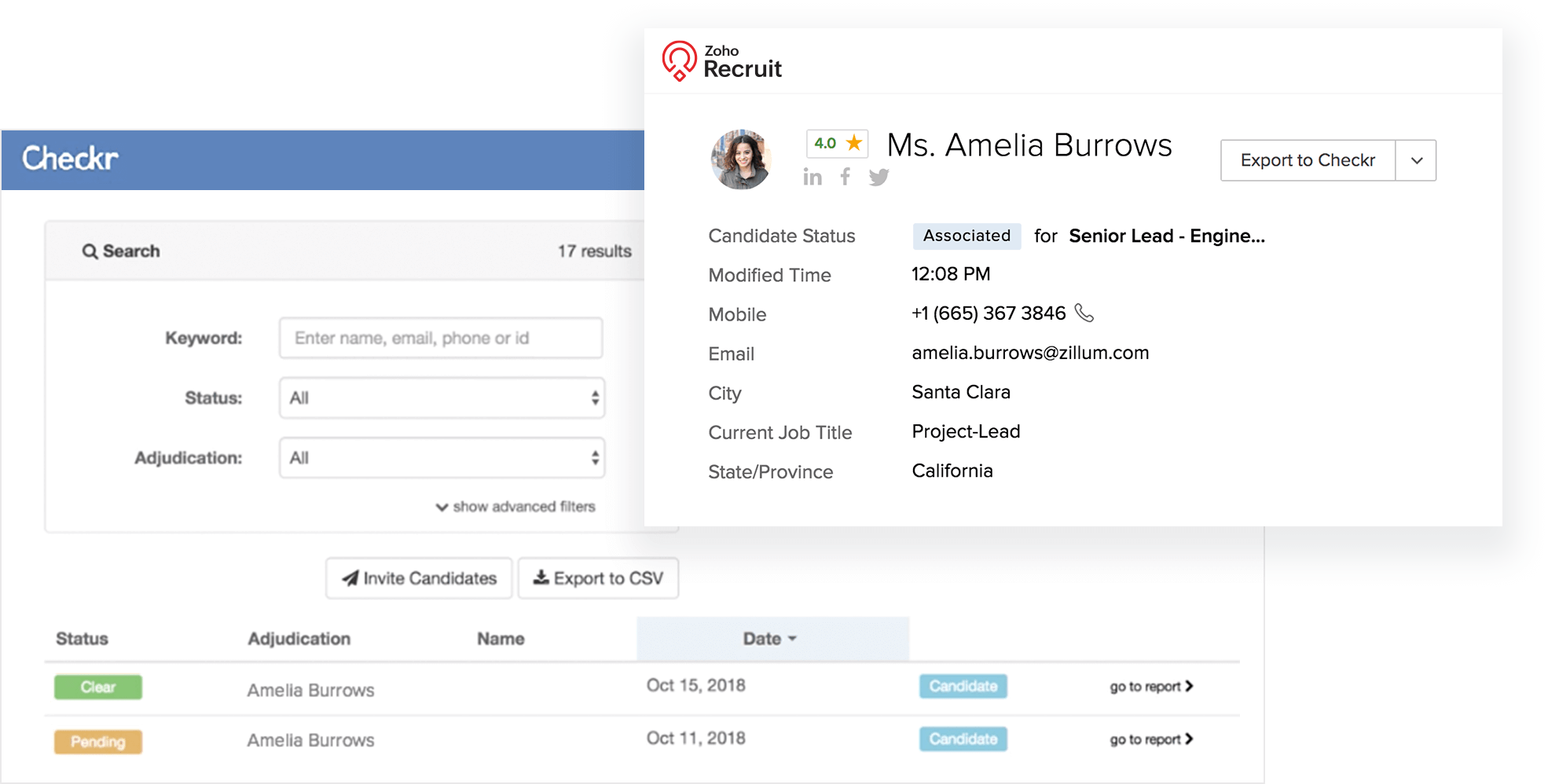 Seamless integration