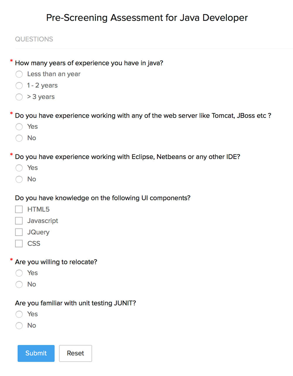 Qualify your Candidates - Candidate Tracking System - Zoho Recruit