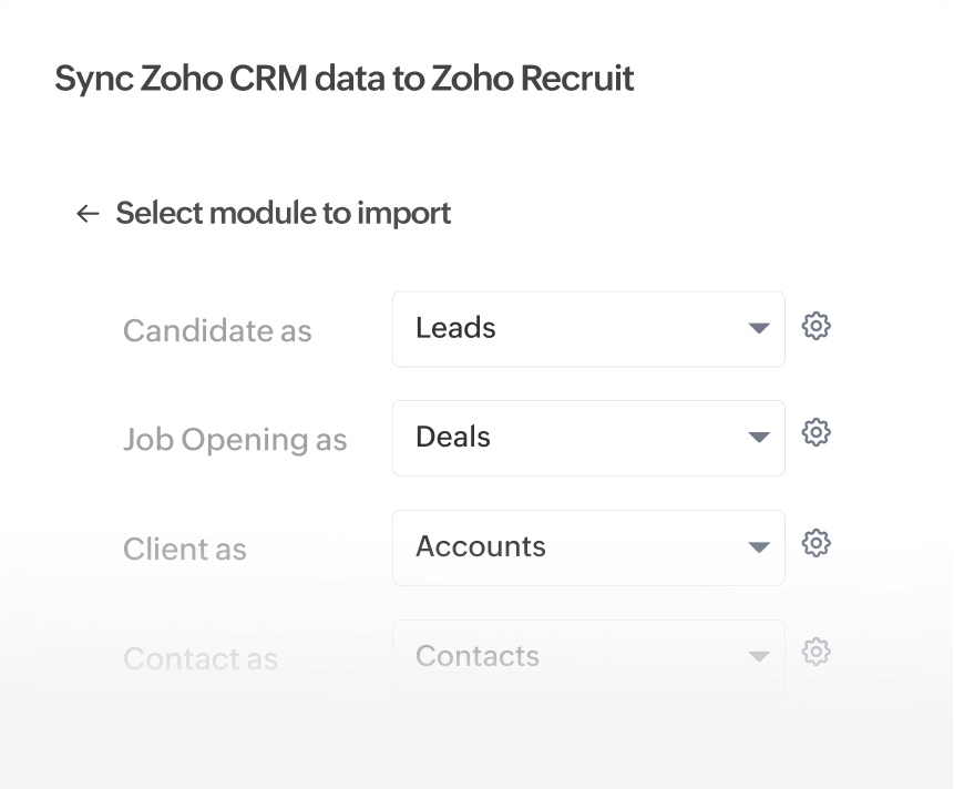 Import job openings crm zoho recruit