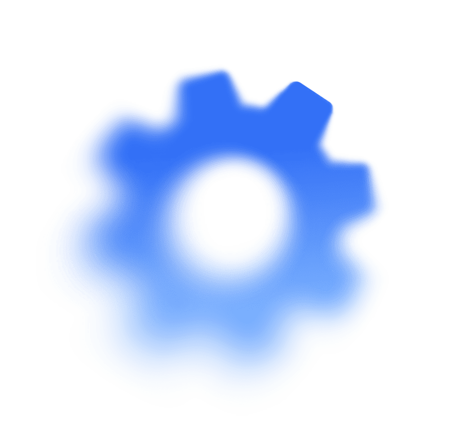 Decorative glow effect on the left of the call-to-action banner