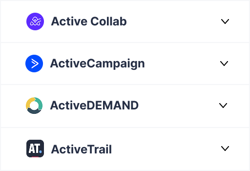 More connected apps in the actions sidebar