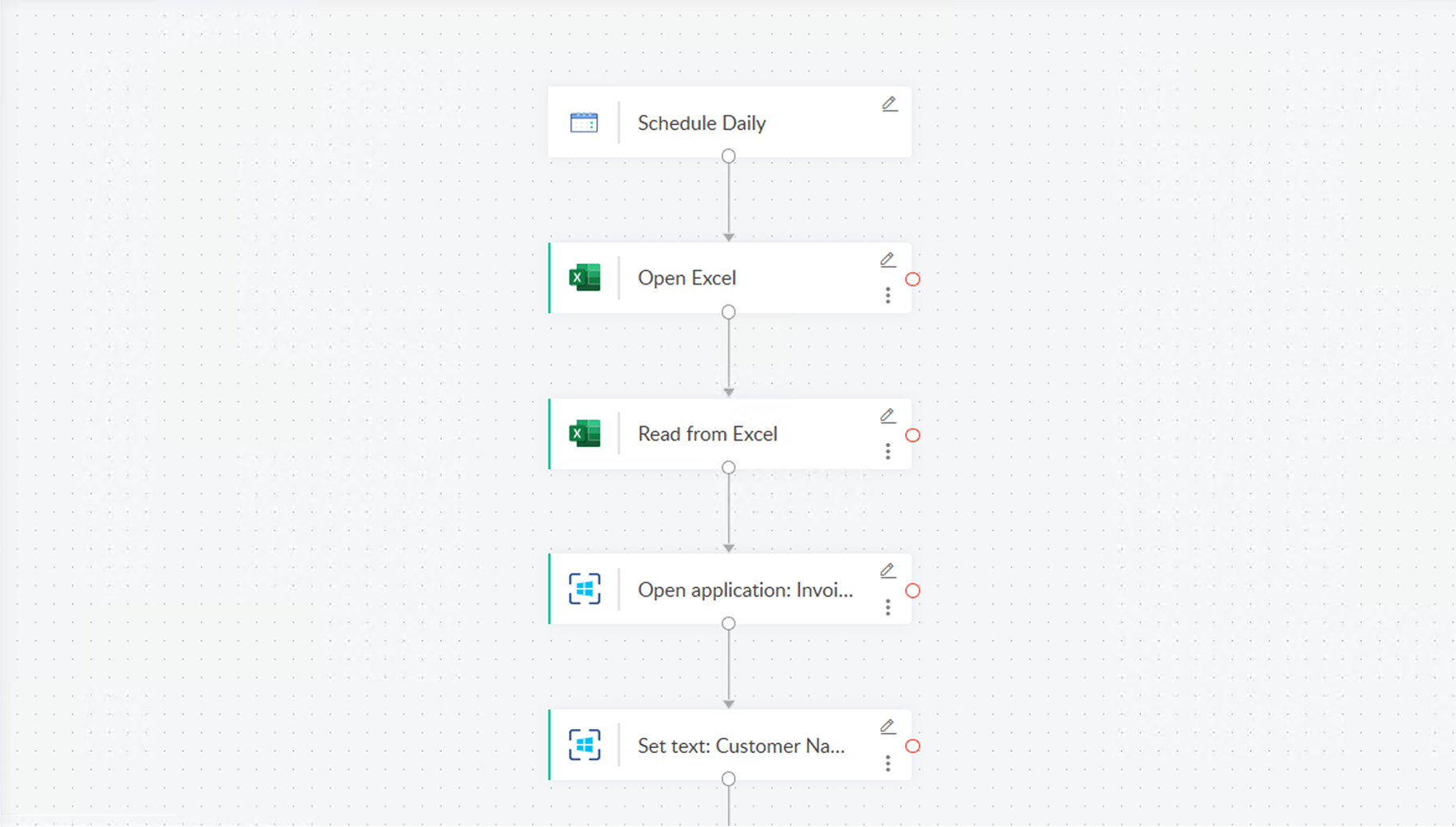 RPA Windows automation window