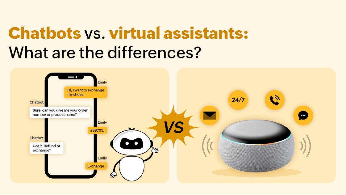 chatbots vs virtual assistants