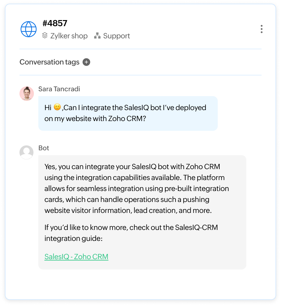 OpenAI in Answer Bot