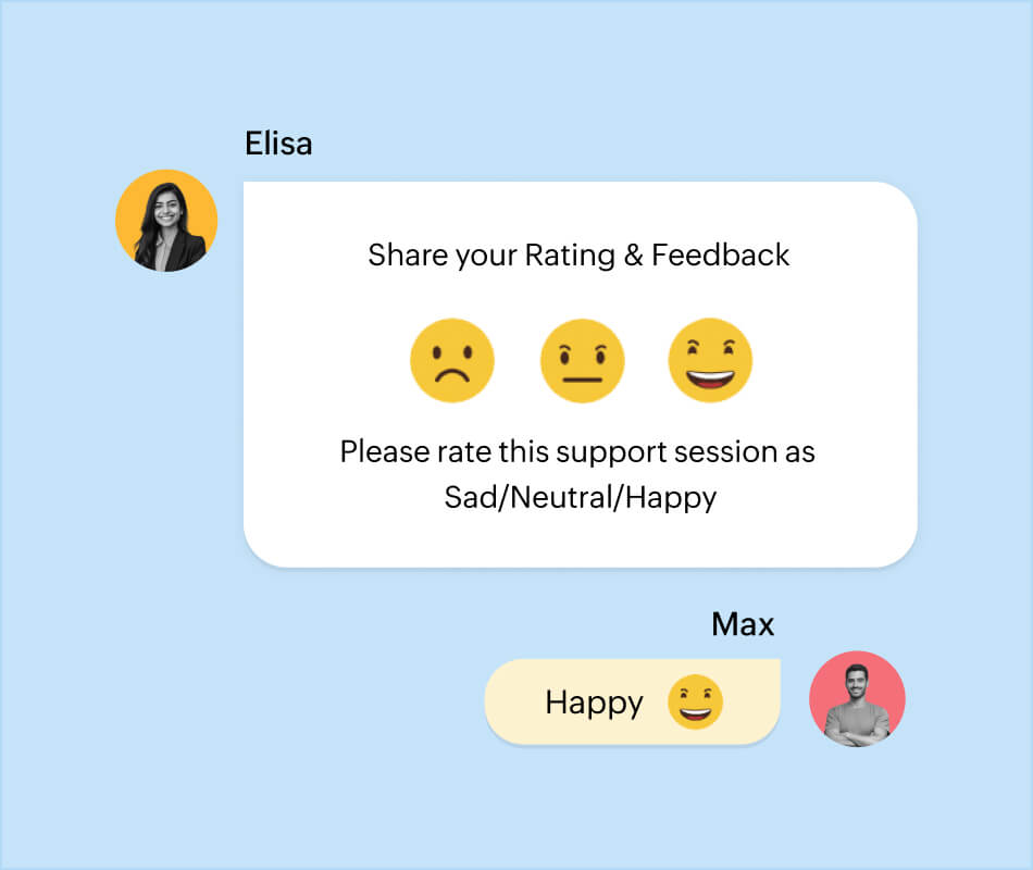 Collect live feedback