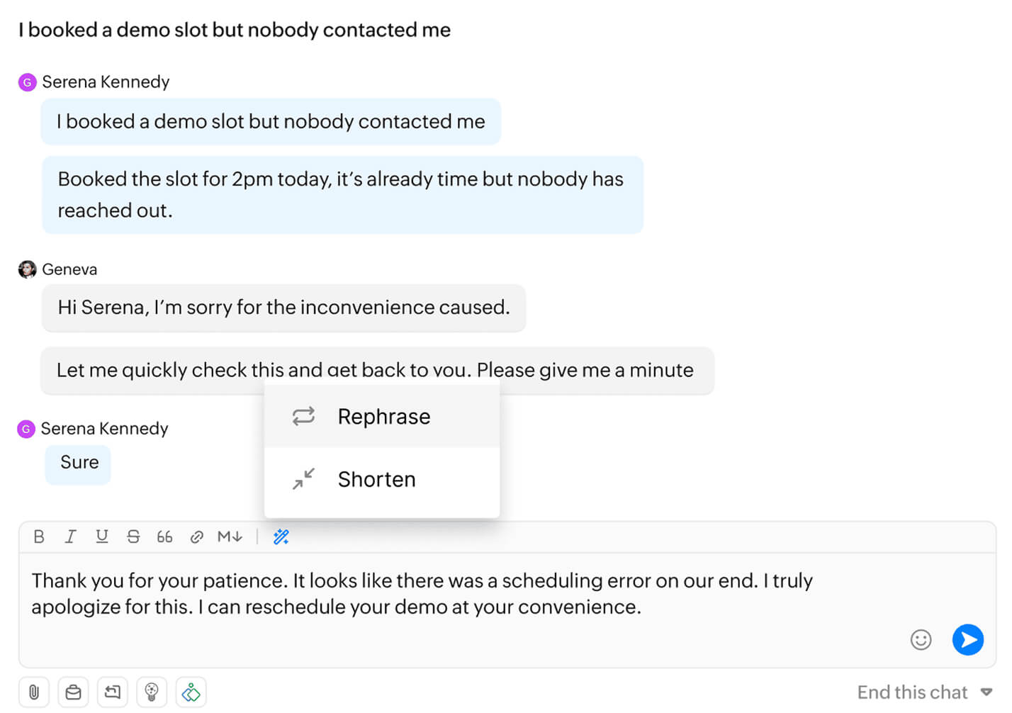 Craft those perfect messages with Writing Assistant