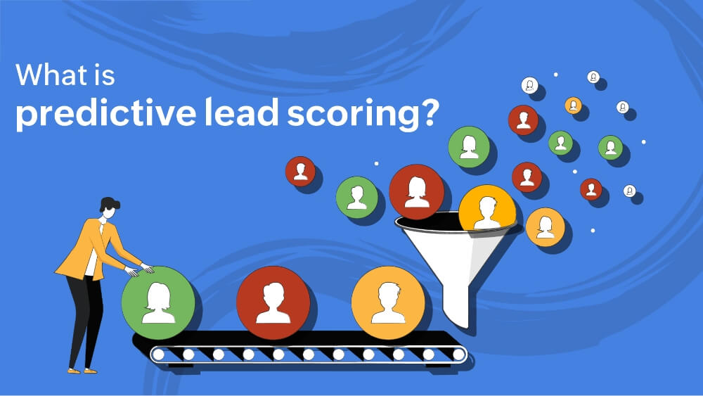 What is predictive lead scoring?