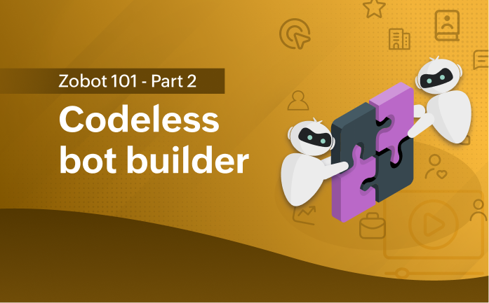 Overview of the Codeless bot builder platform