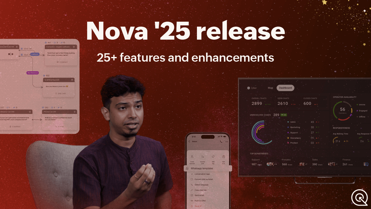 Sneak-peek into Nova'25, SalesIQ's new release