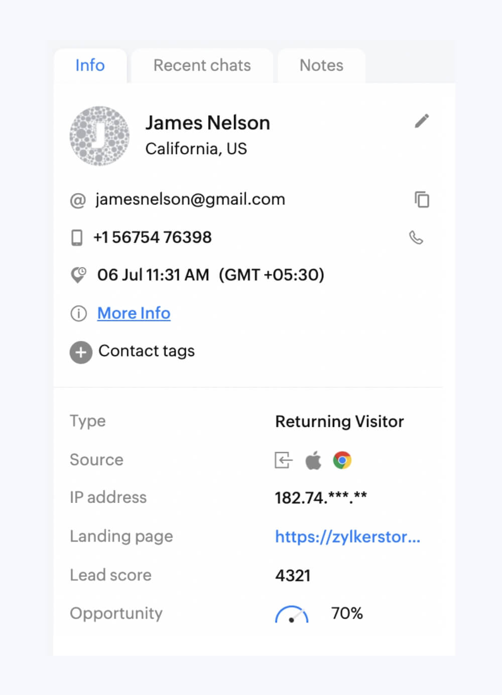 Proactively support customer needs