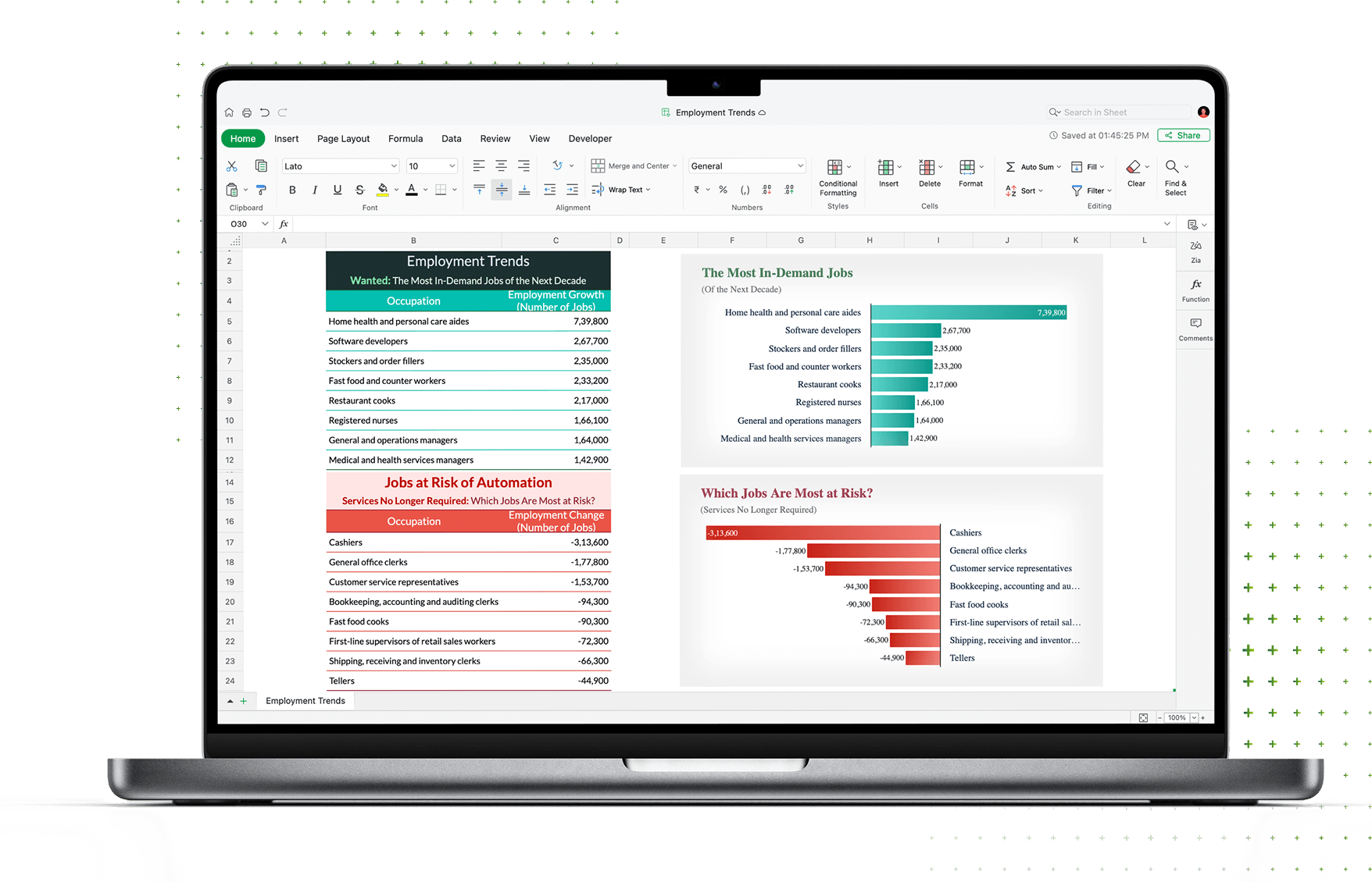 Zoho Sheet for Windows desktop application