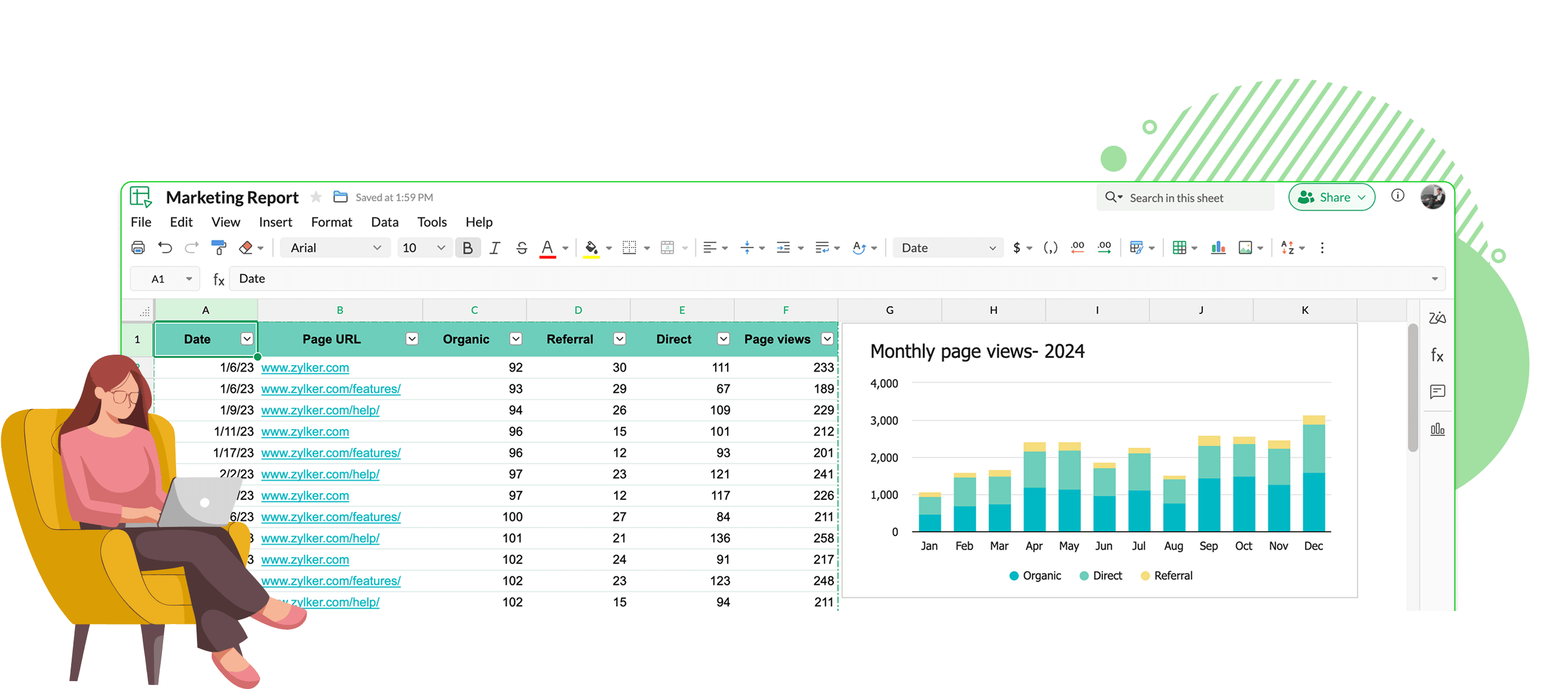 What is a spreadsheet?