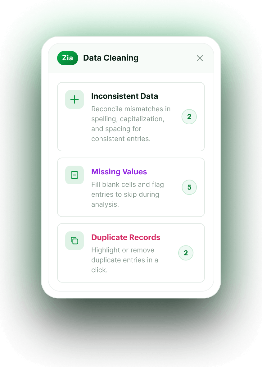 Structure your data